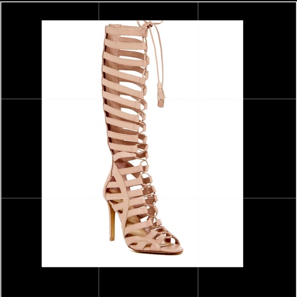 Vince Camuto Nude Gladiator Heel - Picture 1 of 3